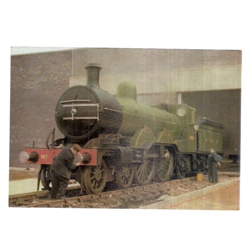 'HENRY OAKLEY' 1898 no 990 steam engine.unused postcard Great Northern Railway =