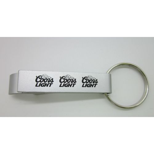 Coors Light Beer Bottle Opener and Keychain Keyring Aluminum