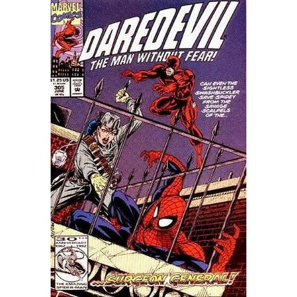 Daredevil (Vol 1) # 305 VFN+ ORIG US COMICS