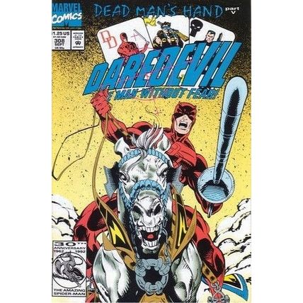 Daredevil (Vol 1) # 308 VFN MODERN AGE COMICS