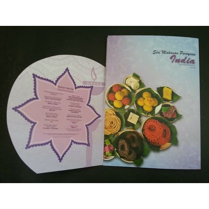 Malaysia Indian Festival Food 2017 Cuisine Delight Diwali Cake (folder) *limited