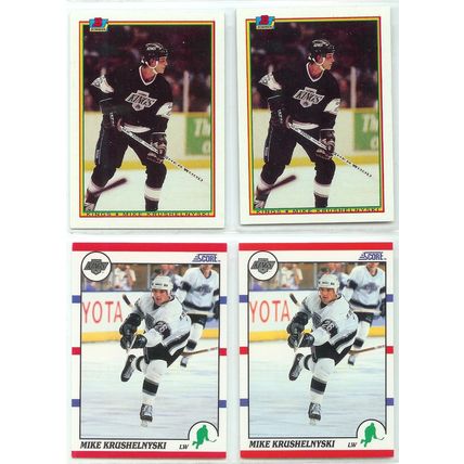 Mike Krushelnyski 6x card lot