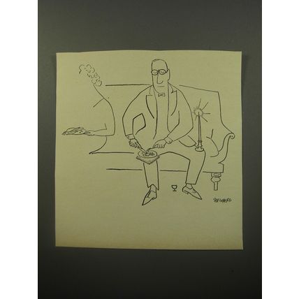 1950 Cartoon by Saul Steinberg