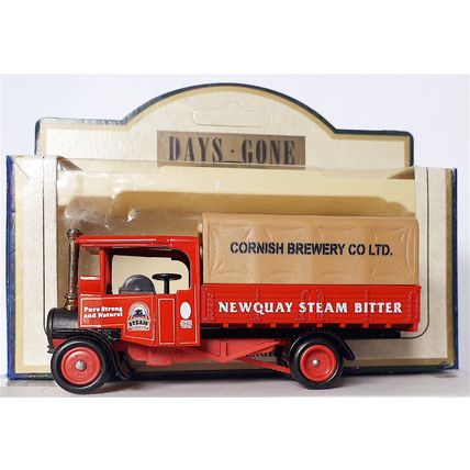 BOXED MODEL * CORNISH BREWERY - FODEN STEAM TRUCK - LLEDO 1986 - VERY GOOD