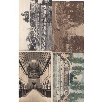 Kobenvahn Copenhagen Waterfall 4x Old Statue Monument Postcard s