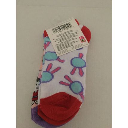 NEW 2 Pairs Elinor Wonders Why Kids Low Cut Socks - Shoe Size 7-2