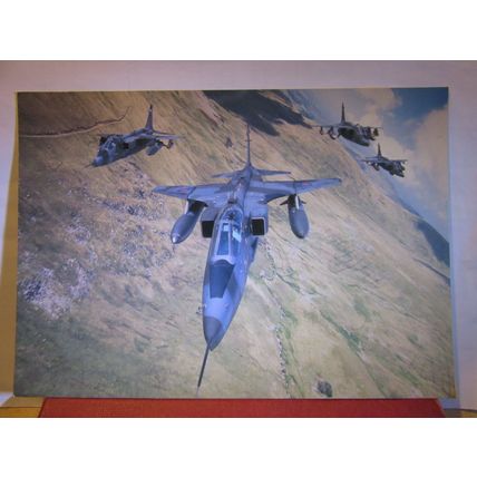SEPECAT JAGUAR GRI unused postcard 'After the Battle' #