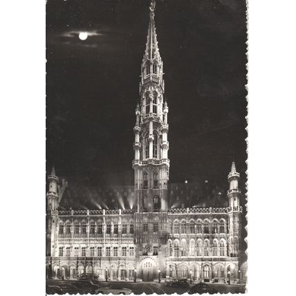 Belgium PC 1958 - Town Hall, Brussels, Belgium
