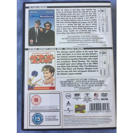 The Blues Brothers / Animal House (2007 2-Disc DVD of John Belushi Double movie)