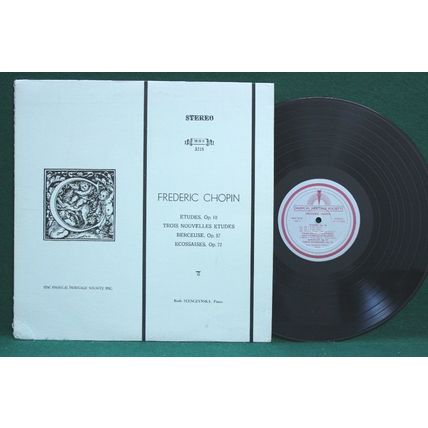 Slenczynska, Piano - Chopin: Etudes/Berceuse/Ecossaises - MHS 3216 - EX