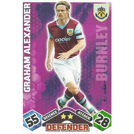 Match Attax 2009/10 Collection: Burnley, Defender - Alexander