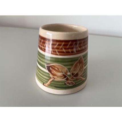 EGG CUP - VINTAGE WELSH POTTERY