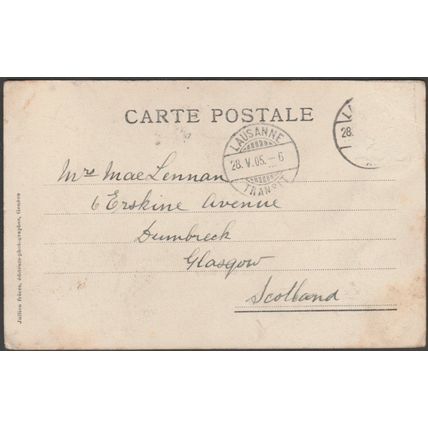 Ouchy, Lausanne, 1905 - Jullien Frères CPA JJ28D