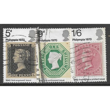 1970 SG 835/837 - #2 fine used (o)