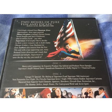 SUPERMAN II (2006 2-Disc Special Edition DVD) Christopher Reeve Terence Stamp