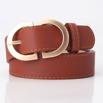 Versatile Women's Trendy Belt Coat Belt Simple Slim Waistband Women