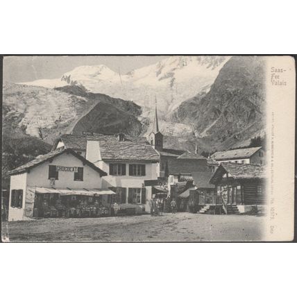 Saas-Fee, Valais, 1908 - Guggenheim CPA