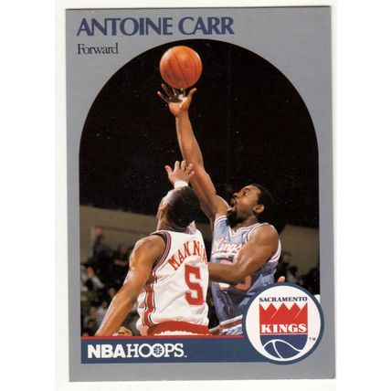 1990-91 Hoops Antoine Carr basketball card #255 - Kings
