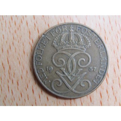 Sweden 1937 5 Ore Coin