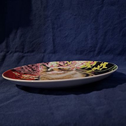 Vintage Jamestown Fine China Decorative CAT PLATE Kitten Porcelain Japan Dish