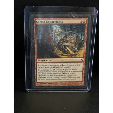 Rift Bolt Time Spiral Italian Magic: the Gathering Trading Card