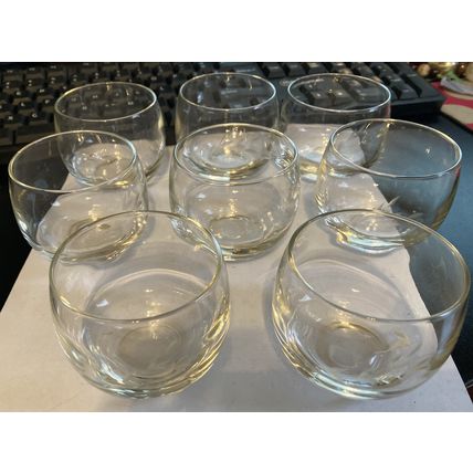 Princess House Roly Poly Punch Cups Heritage Pattern (8)