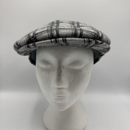 Kangol Wool Check Cap 80% Wool 20% Chlorofibre X/Large NWT Unisex