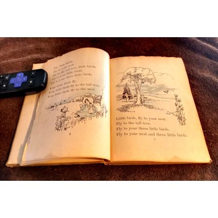 Old Vintage Basic Reader AFirst Reader By Spaulding & Bryce 1906