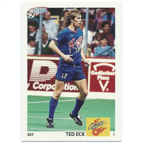 1991 Soccer Shots MSL - #037 - Ted Eck