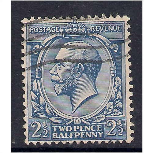 GB 1924 KGV 2 1/2d Blue Wmk 111 SG 422.(H826 )