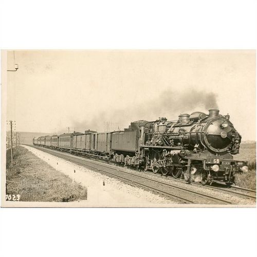 Antique GB PC - F. Moore's Railway Photographs - Loco 1023?