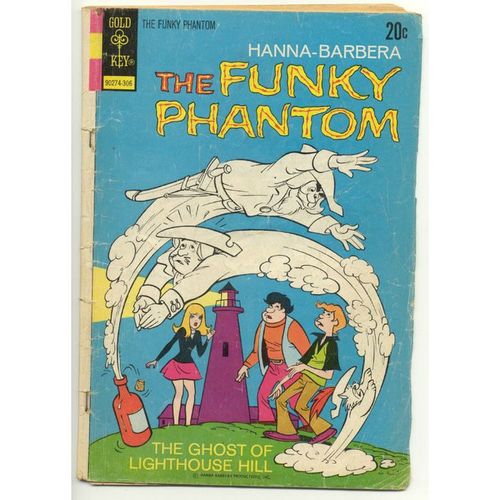 GOLD KEY 1973 HANNA-BARBERA The Funky Phantom (June No.6 Issue) +Bonus!