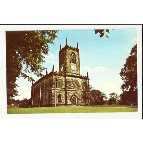 Staffordshire STONE St Michael's Church Postcard by DVP (BT 1971)