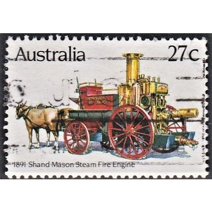 AUSTRALIA, 1983 27c Historic Fire Engines, SG 875 (Scott #857), used