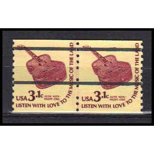 1613a 3.1c Guitar Very Fine MNH Dry Gum CLP PreCnx PA0194