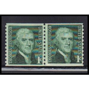 1299 1c Thomas Jefferson Fine MNH CLP KA9173