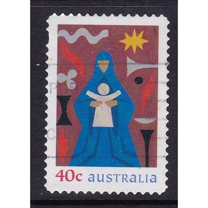 AUSTRALIA 1999 CHRISTMAS 40c USED SG1918