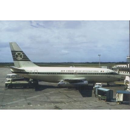 Aer Lingus A320 Plane at Shannon Irish Airport Limited Edition of 300 Postcard