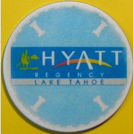 Hyatt Regency. Roulette Casino Chip. Lake Tahoe, NV. T65.