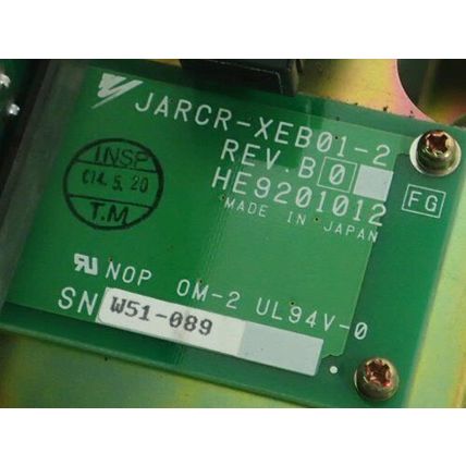 YASKAWA JARCR-XEB01-2 EXPANSION RACK HE9201012,MSCO1B,MSC01B,JARCR-XEB01-1,CE