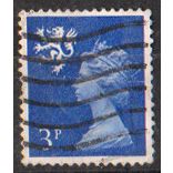 GB 1971 Scotland regional 3p SG S15