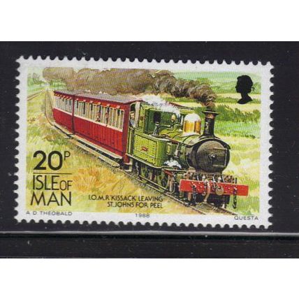 ISLE OF MAN SG377 1988 20p I.M.R. No.13 KISSAK ~ Unmounted Mint