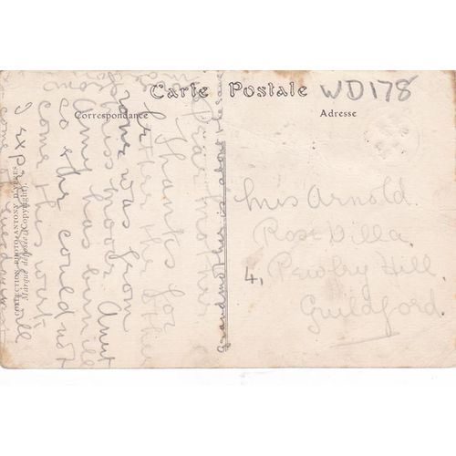 Les Halles Aux Draps En 1919 Ypres War Damage Postcard (WD178)