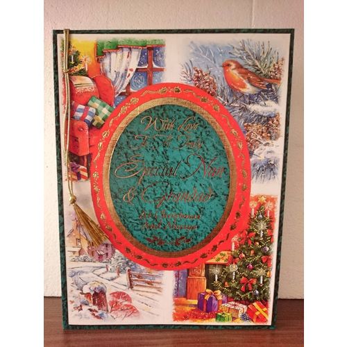 Large Christmas Cards - Nan & Grandad - (Tassel)