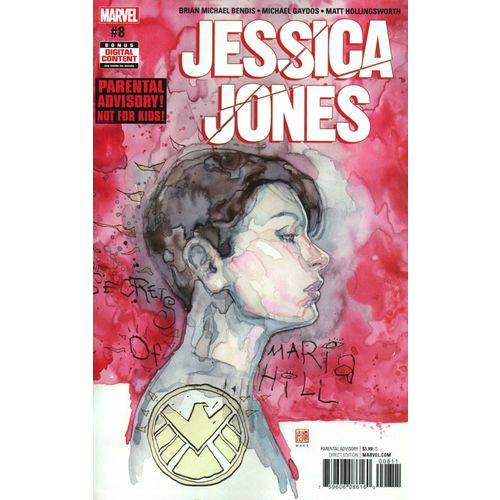 Jessica Jones (2016) #8 Marvel Secrets of Maria Hill