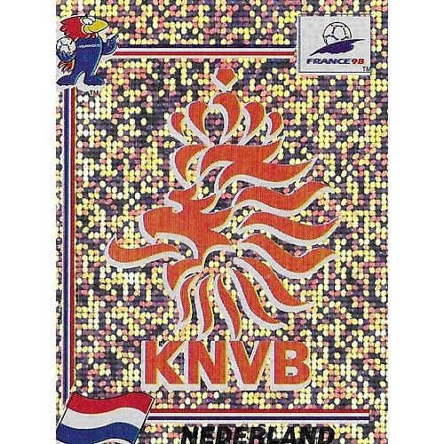 Panini's FIFA World Cup France 1998 Stickers: No.300 - Nederland Team Badge