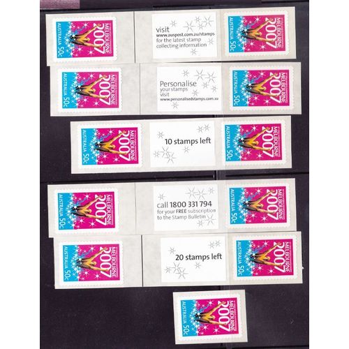 Australia 2007 Swimming Championship Self-Adhesive Collectors-Pack