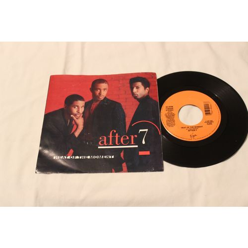 After 7 45 & Picture Sleeve-HEAT OF THE MOMENTx2 STEREO