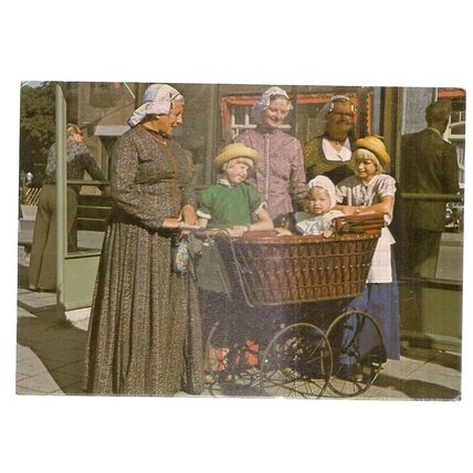 SCHUGEN, NETHERLANDS unused vintage postcard =