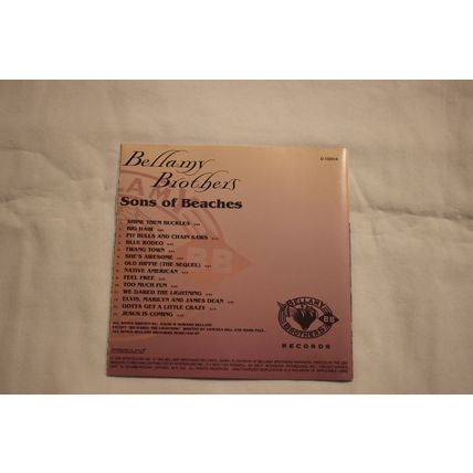 Bellamy Brothers 5" BMG Record Club CD Album-SONS OF BEACHES